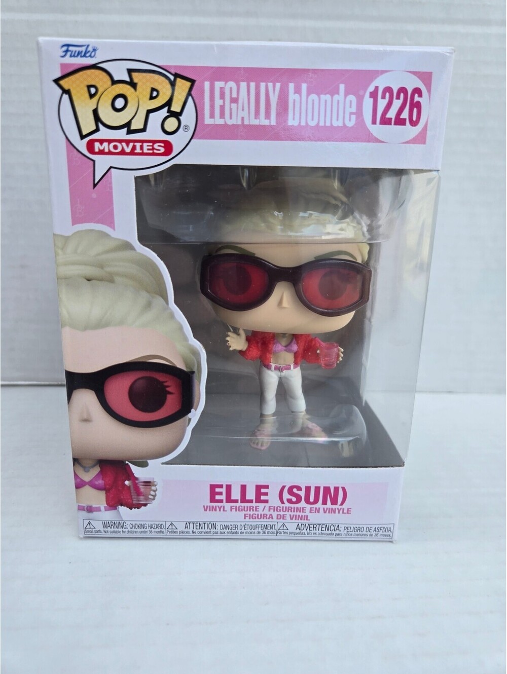 Funko Pop! Movies Legally Blonde Elle (Sun) Vinyl Figure #1226 Collectible